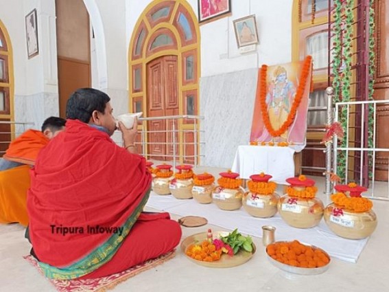 ‘Kalash’ distribution program in Tripura started by VHP ahead of Ram Mandir Inauguration ‘Kalash’ distribution program in Tripura started by VHP ahead of Ram Mandir Inauguration